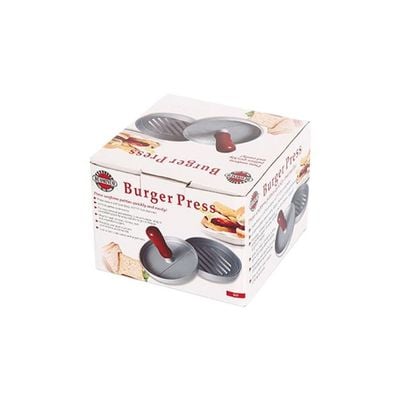 Kitchen Supply Burger Press With Handle Grey