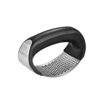 Stainless Steel Ginger Crusher Squeezer Silver/Black