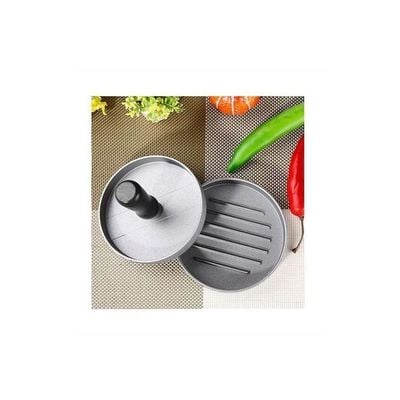 Burger And Tart Press Silver 12centimeter