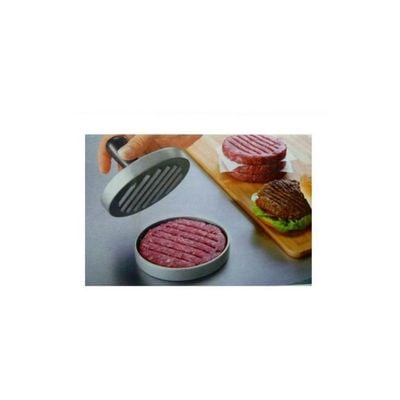 Burger And Tart Press Silver 12centimeter