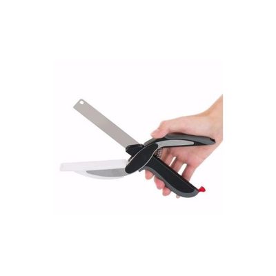 2-In-1 Food Cutter Black/Grey/Silver