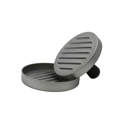 Aluminium Burger Press Silver/Black