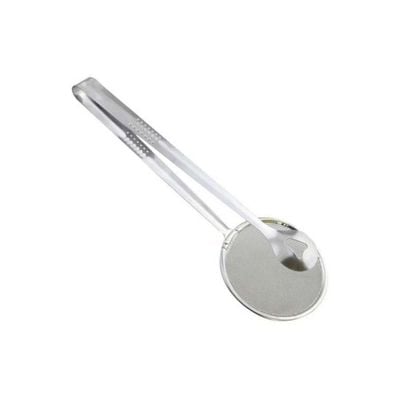 Stainless Steel Frying Tong Silver