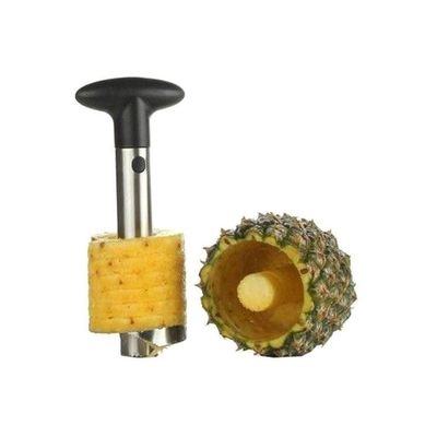 Pineapple Corer Slicer Silver/Black Pineapple Corer Slicer Silver/Black