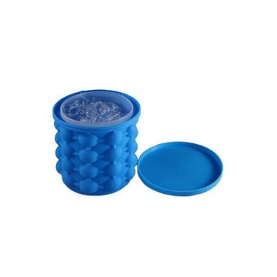 Genie Revolutionary Space Saving Ice Cube Maker Blue 15.1centimeter