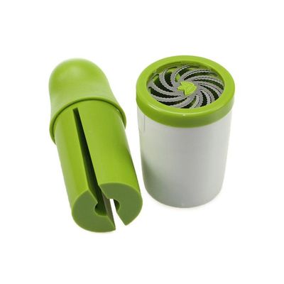 Manual Herb Grinder White/Green