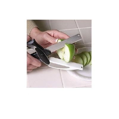 2-In-1 Clever Cutter Black/Silver