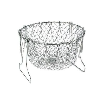 Foldable Fry Basket Silver 125g