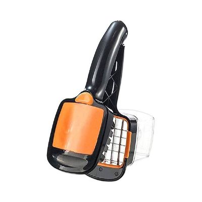 5-In-1 Fruit And Vegetable Cutter Orange/Black