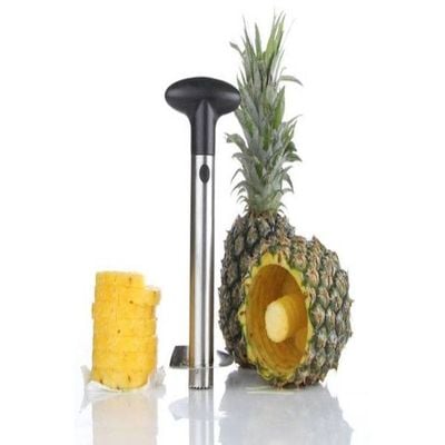 Easy Fruit Stainless Steel Pineapple Corer/Slicer/Peeler/Cutter