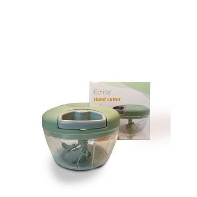 Vegetable Hand Cutter Chopper Green 13 x 10 x 13cm