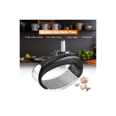 Garlic Rocker Crusher Mincer Black/Silver