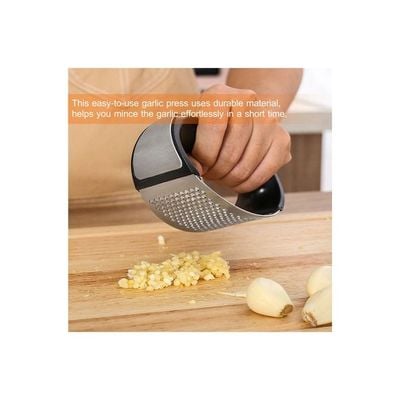 Garlic Rocker Crusher Mincer Black/Silver