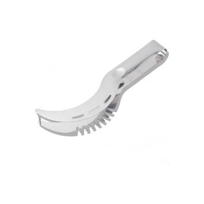 Watermelon Knife Cutter Slicer Corer Server Scoop Kitchen Tool Fruit Knife Splitter Slicer Cutter Silver