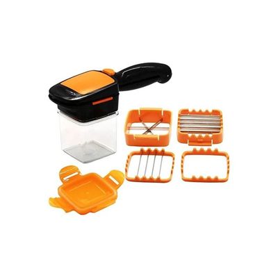 Multifunction Fruits And Vegetables Cutter Orange/Black 215x80x118millimeter