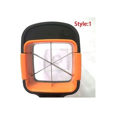 Multifunction Fruits And Vegetables Cutter Orange/Black 215x80x118millimeter