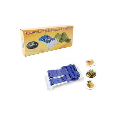 Double Dolmer Grape Leaves Rolling Machine Blue