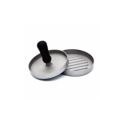 Burger Patty Grilling Mould Silver/Black