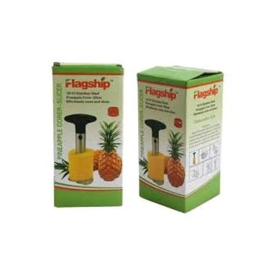 Pineapple Corer Slicer Silver 24centimeter