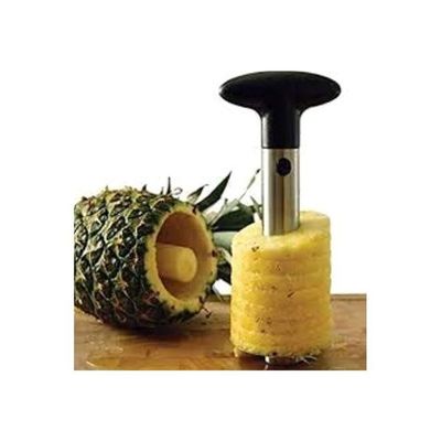 Pineapple Corer Slicer Silver 24centimeter