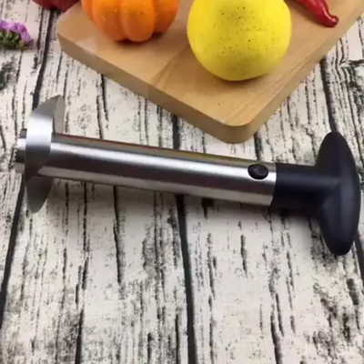 Pineapple Corer Slicer Silver 24centimeter