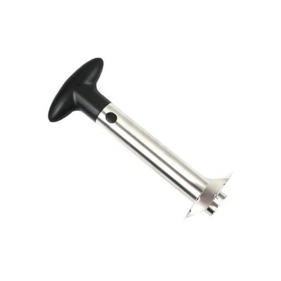 Pineapple Corer Silver/Black 180x90x90millimeter