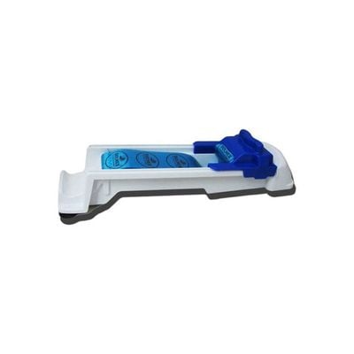 Kitchen Roller Machine White/Blue 35.5x7.5x9.5centimeter