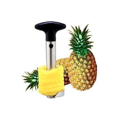 Pineapple Corer Slicer Silver/Black