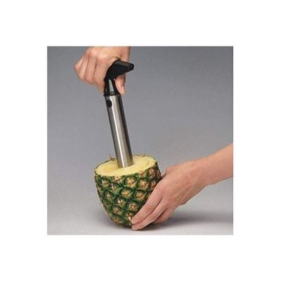 Pineapple Corer Slicer Silver/Black