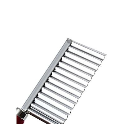 Stainless Steel Potato Shredder Silver/Red 22x6x2centimeter