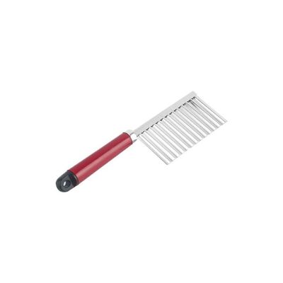 Multipurpose Vegetable Cutter Silver/Red 22x6centimeter