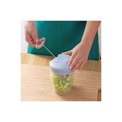 Multifunctional Hand Held Vegetable Cutter Clear 11.5x12cm