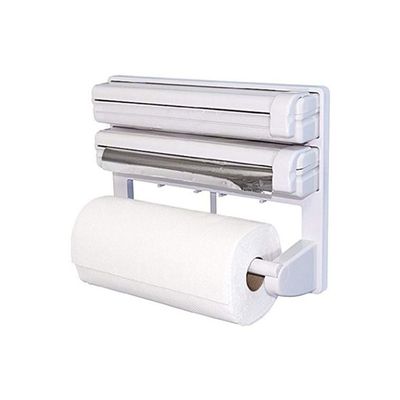 Triple Paper Dispenser White 38.5x19x7.5centimeter