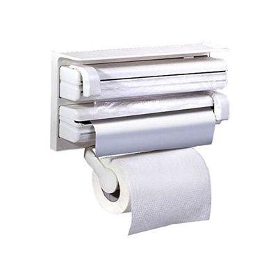 Triple Paper Dispenser White 38.5x19x7.5centimeter