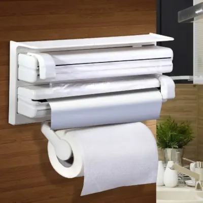 Triple Paper Dispenser White 38.5x19x7.5centimeter