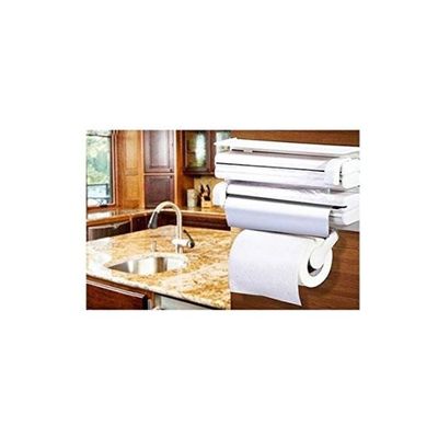 Triple Paper Dispenser White 38.5x19x7.5centimeter