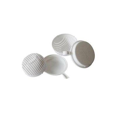 Salad Cutter Bowl  White Multicolour