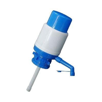 Water Hand Press Pump Blue/White