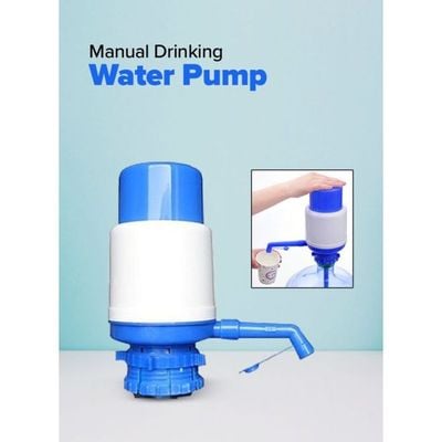 Manual Pump For Water Cans White/Blue