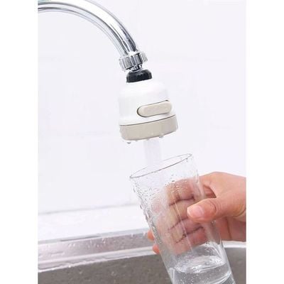 Anti-Splash Water Filter Nozzle White/Silver/Black