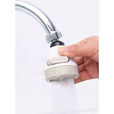 Anti-Splash Water Filter Nozzle White/Silver/Black