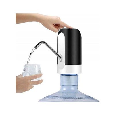 Water Bottle Electric Pump Rechargeable Electrical Wireless Dispenser Multicolour 300g