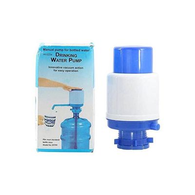 Drinking Manual Water Pump Blue