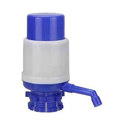 Easy Manual Hand Press  Gallon Drinking Water Bottle Bottled Dispenser Pump Blue