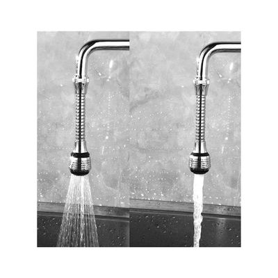 360 Degree Rotatable Water Faucet Silver