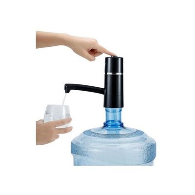 Portable Water Filter Pump Black
