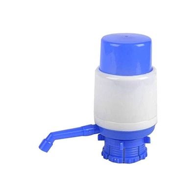 Hand Pressed Water Pump White/Blue 18inch