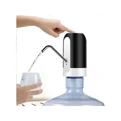 Water Bottle Electric Pump Rechargeable Electrical Wireless Dispenser Multicolour 262g