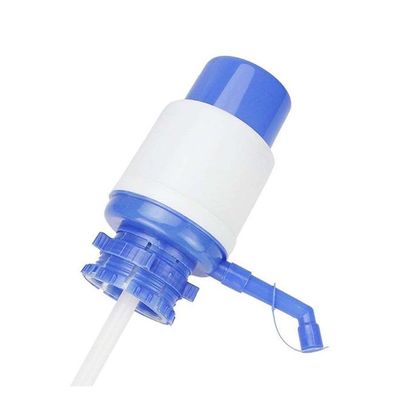 Hand Press Manual Water Pump Blue/White