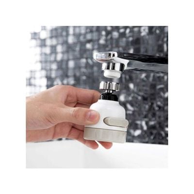 Faucet Water Filters White/Silver/Black 8.5x5.3x2.4cm